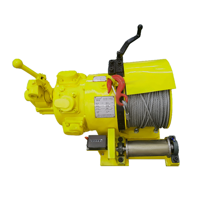 QJH Gaston single barrel mining winch