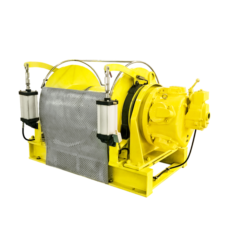 QJH Gaston single barrel mining winch