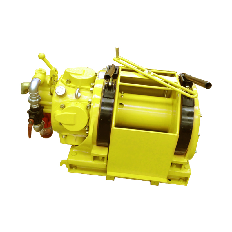 QJH Gaston single barrel mining winch