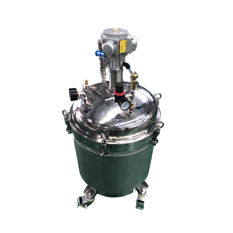 Gaston stainless steel pressure mixing barrel