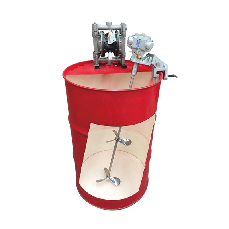 JS-AMP3 Gaston clip-on pneumatic mixer with pump