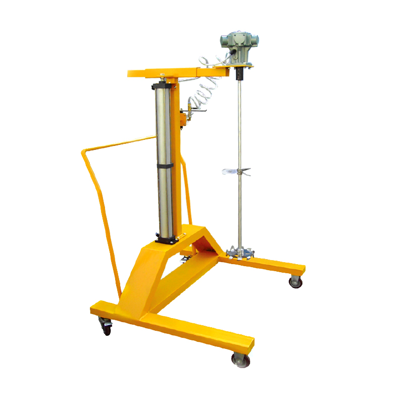 TC-AMP5-UG Gaston trolley-type lifting pneumatic mixer