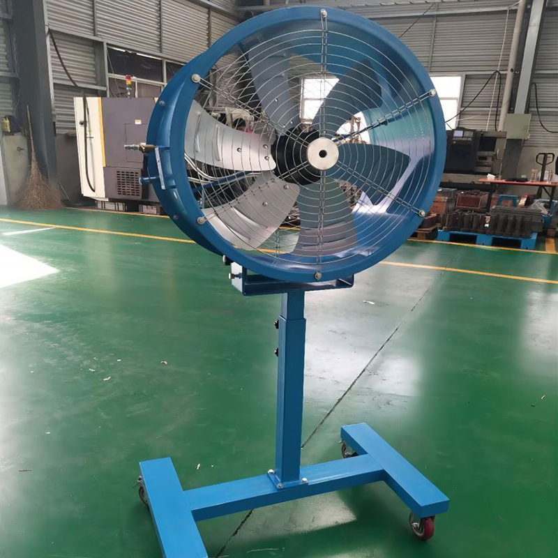 TG carbon steel housing vertical pneumatic fan