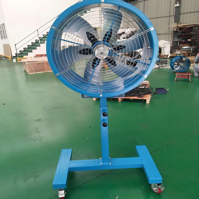 TG carbon steel housing vertical pneumatic fan