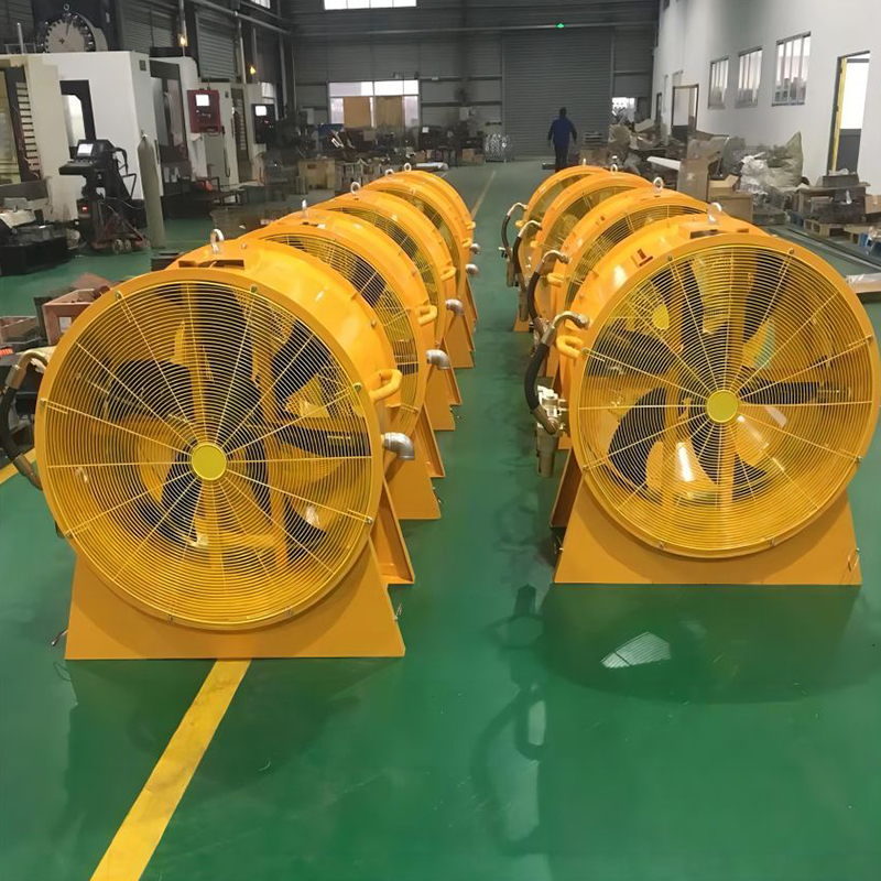 ZL-38 Gaston mining axial flow fan